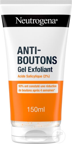 Neutrogena Anti-Boutons Gel Exfoliant Anti-Acnee Tub 150ml - Img 1