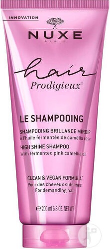 Nuxe Hair Prodigieux Șampon Strălucire Ca Oglinda Tub 200ml - Img 1