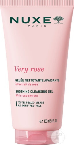 Nuxe Very Rose Gel De Curățare Calmantă Tub 150ml - Img 1
