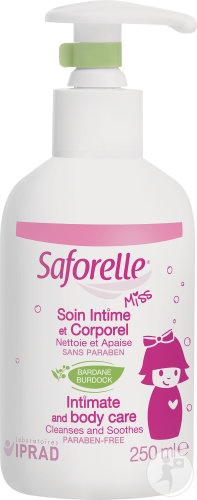 Saforelle Miss Îngrijire Intimă Și Corporală Flacon Cu Pompă 250ml - Img 1
