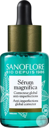 Sanoflore Serum Magnifica Corector Global Anti-Imperfecțiuni Bio Piele Adultă Acneică 30ml - Img 1