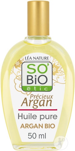 So'Bio Étic Argan Ulei Pretios Pur De Argan Bio 50ml - Img 1