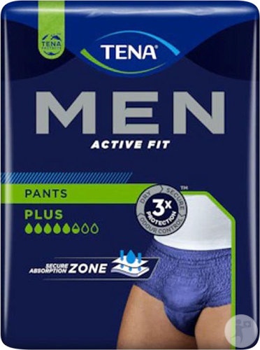 Tena Men Active Fit Scutece Incontinență Plus Mărime L 10 Bucăți - Img 1