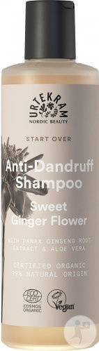 Urtekram Start Over Șampon Antimătreață Cu Floare De Ghimbir Flacon 250ml - Img 1
