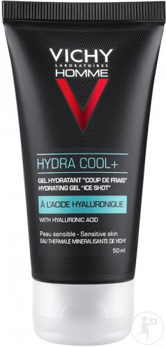 Vichy Homme Hydra Cool+ Gel Hidratant Răcoritor Pentru Bărbați 50ml - Img 1