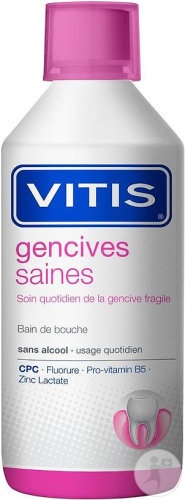 Vitis Apă De Gură Pentru Gingii Sănătoase Flacon 500ml - Img 1