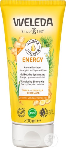 Weleda Aroma Shower Energy Gel De Duș Revigorant Tub 200ml - Img 1