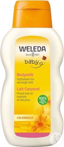 Weleda Bébé Lapte De Corp Cu Gălbenele Flacon 200ml - Img 1