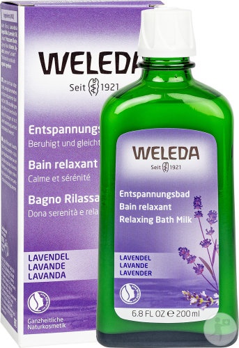 Weleda Lapte De Baie Relaxant Cu Lavandă 200ml - Img 1