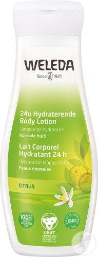 Weleda Lapte De Corp Hidratant 24h Citrice Piele Normală 200ml - Img 1