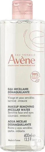 Avène Les Essentiels Apă Micelară Demachiantă Pentru Față Și Ochi Sensibili Flacon 400ml - Img 1