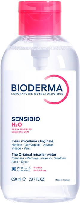 Bioderma Sensibio (Créaline) H2O Apă Micelară Curățare Si Demachiere Tenul Sensibil 850ml - Img 1