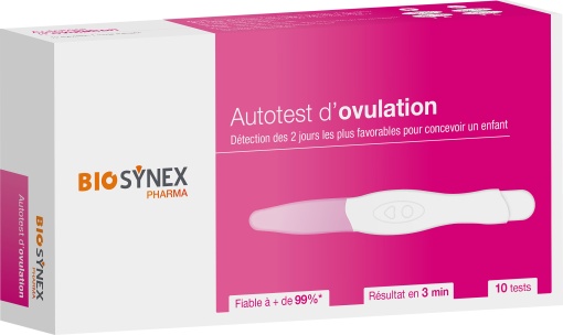 Biosynex Test De Ovulație 10 Bucăți - Img 1
