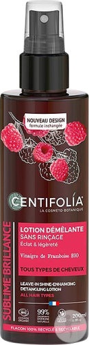 Centifolia Loțiune De Descurcare Strălucitoare Fără Clătire Pentru Toate Tipurile De Păr 200ml - Img 1