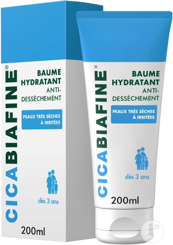 Cicabiafine Balsam de Corp Hidratant Zilnic Pentru Piele Foarte Uscată Tub 200ml - Img 1