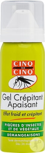 Cinq Sur Cinq Gel Calmant Efervescent După Înțepături Efect Rece Spray 50ml - Img 1