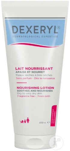 Dexeryl Lapte Nutritiv Textură Fluidă Față Și Corp Tub 200ml - Img 1