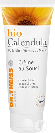 Dr. Theiss Cremă Cu Gălbenele Bio Pentru Piele Uscată Sau Deshidratată Tub 100ml - Img 1