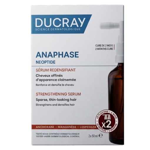 Ducray Anaphase Neoptide Expert Ser Pro-Densitate Pentru Căderea Cronică A Părului 2x50ml - Img 1