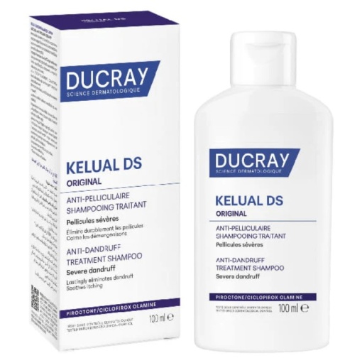 Ducray Kelual DS Șampon Tratament Pentru Mătreață Severă Și Mâncărimi 100ml - Img 1