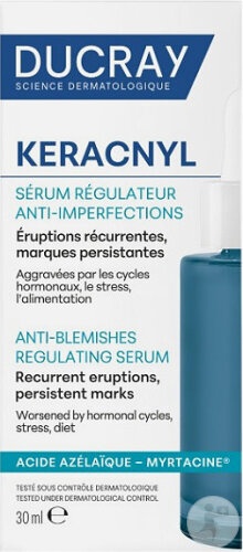 Ducray Keracnyl Ser Regulator Anti-Imperfectiuni Flacon 30ml - Img 1