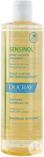 Ducray Sensinol Ulei De Curățare Piele Predispusă La Mâncărimi 400ml - Img 1