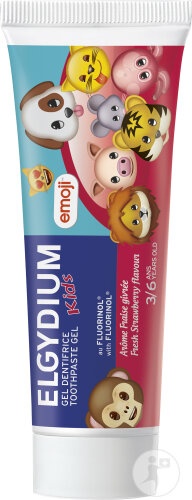 Elgydium Pasta De Dinti Copii Aroma Capsuni De La 3 La 6 Ani 50ml - Img 1