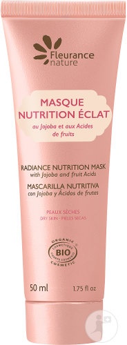 Fleurance Nature Nutrition Éclat Masca Bio Cu Neroli Si Acizi Din Fructe Piele Sensibila 50ml - Img 1