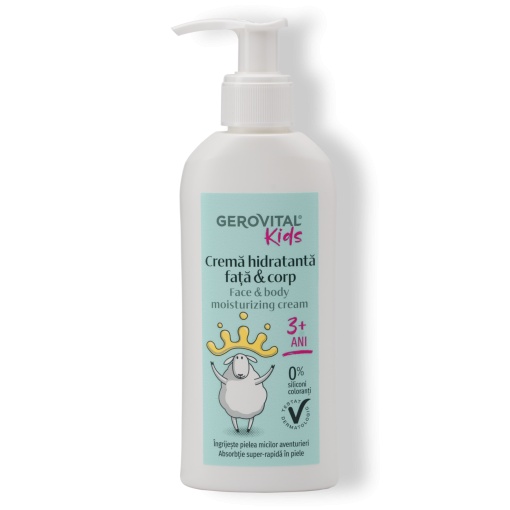 Gerovital Kids Cremă Hidratantă Față Și Corp 150ml - Img 1
