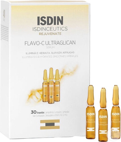 Isdin Isdinceutics Flavo-C Ultraglican Fiole 30x2ml - Img 1