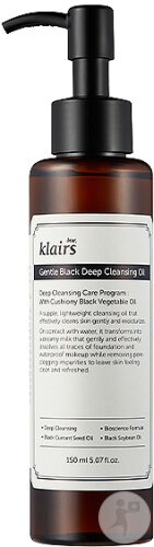 Klairs Gentle Black Ulei Demachiant Profund 150ml - Img 1