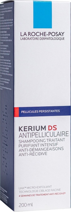 La Roche-Posay Kerium DS Împotriva Mătreții Șampon Tratant Purifiant Intensiv 200ml - Img 1