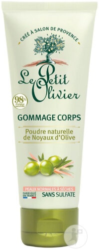 Le Petit Olivier Scrub Corp Sâmburi De Măsline 200ml - Img 1