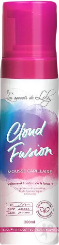 Loly Cloud Fusion Mousse Secret Pentru Păr 200ml - Img 1