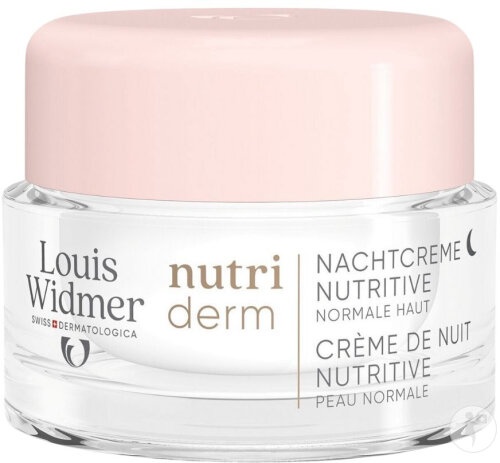 Louis Widmer Nutriderm Cremă De Noapte Nutritivă Borcan 50ml - Img 1