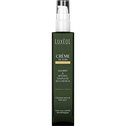 Luxéol Cremă De Îngrijire Pentru Păr Uscat Și Foarte Uscat Flacon Cu Pompiță 100ml - Img 1