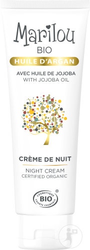 Marilou Bio Cremă De Noapte Cu Ulei De Argan Bio 50ml - Img 1
