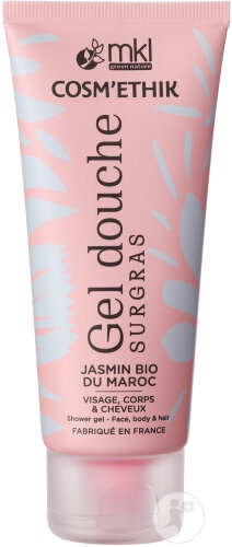 MKL Green Nature Cosm'ethik Gel Duș Iasomie Organic Maroc 100ml - Img 1