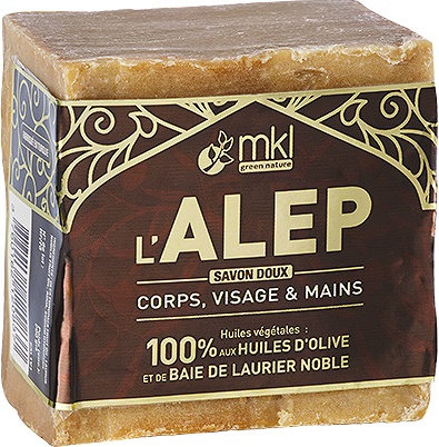 MKL Green Nature Săpun De Alep Blând Corp/Față/Mâini 200g - Img 1