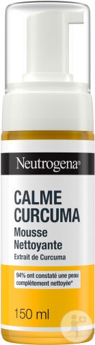 Neutrogena Spumă De Curățare Calmanta Cu Turmeric Flacon 150ml - Img 1