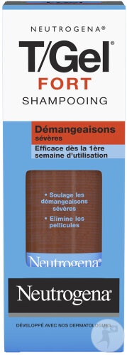 Neutrogena T/gel Fort Șampon Pentru Mâncărime Severă Păr Normal Până Uscat 150ml - Img 1