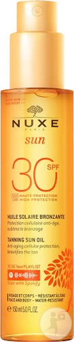 Nuxe Sun Ulei De Plajă SPF30 Față Și Corp 150ml - Img 1