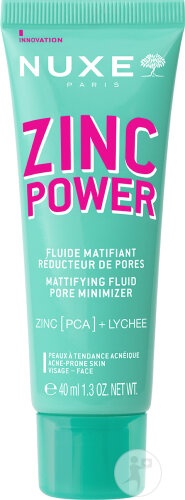 Nuxe Zinc Power Fluid Matifiant Reducator De Pori 40ml - Img 1