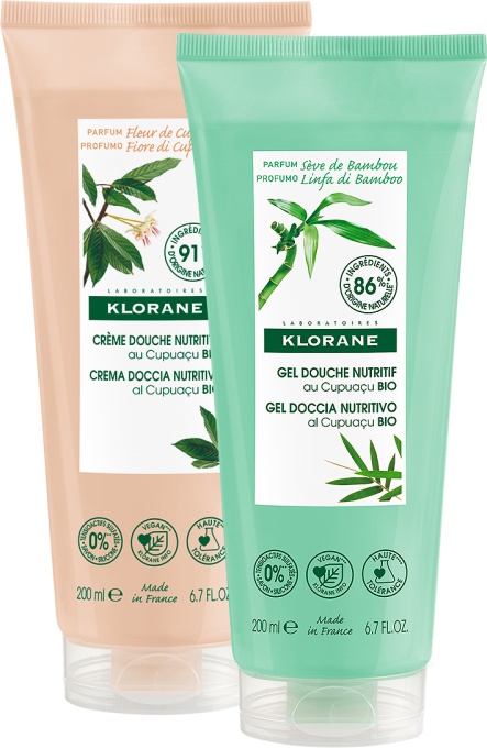 Pachet Mix&amp;Match Klorane Cupuaçu Bio Gel De Duș + Cupuaçu Bio Cremă De Duș - Img 1