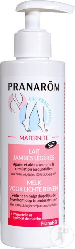 Pranarôm Pranabb Maternitate Lichid Pentru Picioare Ușoare Bio 200ml - Img 1