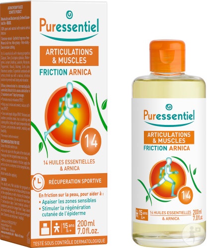 Puressentiel Frecție Pentru Articulații Și Mușchi Cu Arnica Flacon 200ml - Img 1