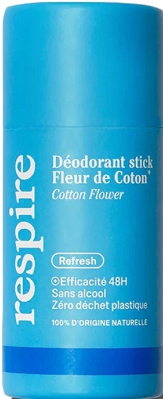 Respire Deodorant 48h Flori De Bumbac Stick 50g - Img 1