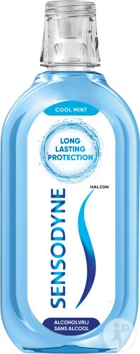 Sensodyne Fresh &amp; Cool Apă De Gură Pentru Dinți Sensibili Flacon 500ml - Img 1