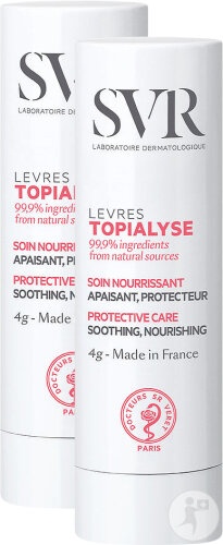 SVR Topialyse Duo Balsam Buze 2x4g - Img 1