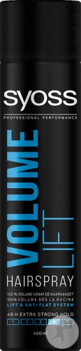 Syoss Volume Lift Spray Fixativ Extra Strong Hold 400ml - Img 1